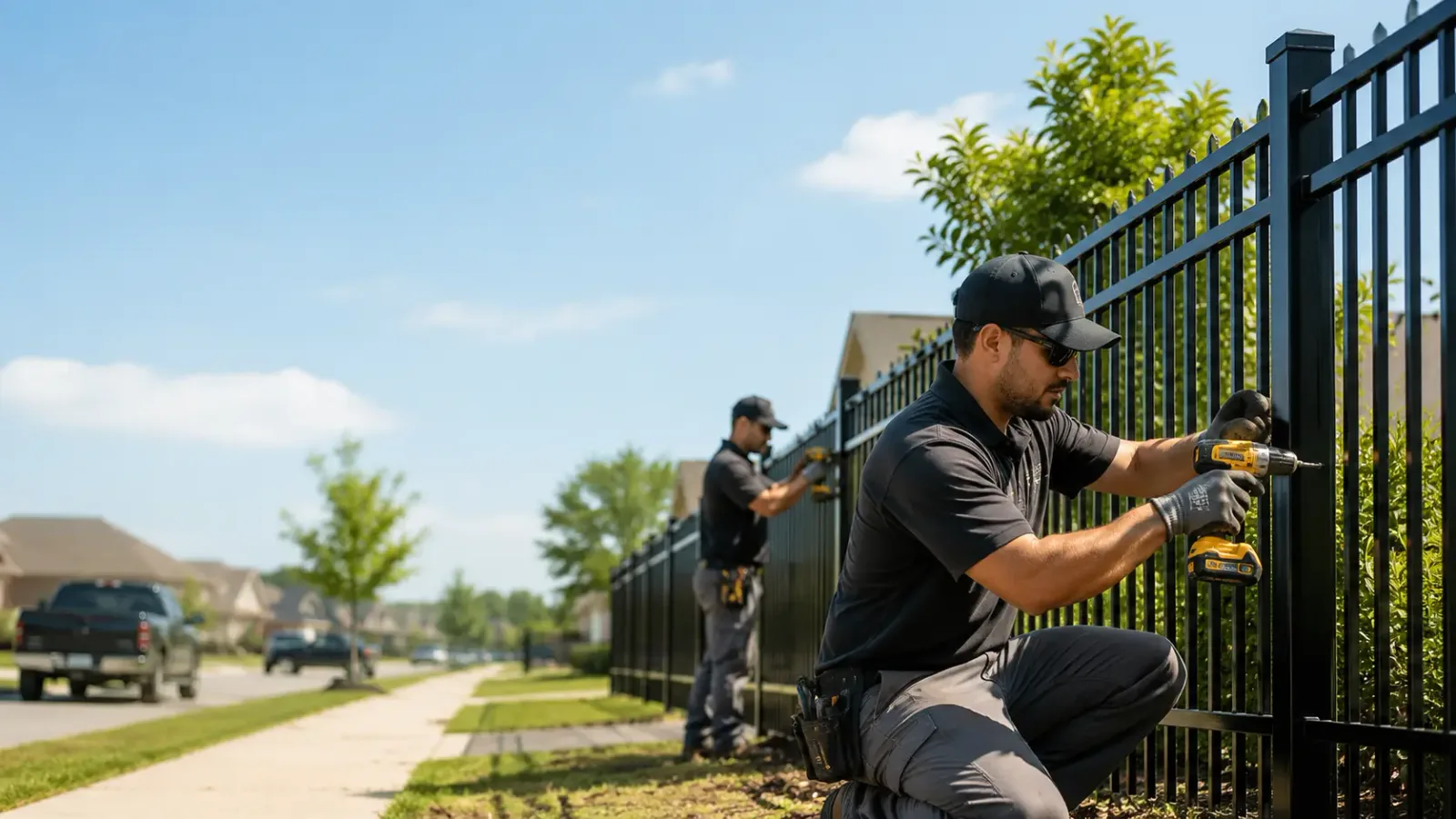 Metal Fence Installation in Little Chute, WI